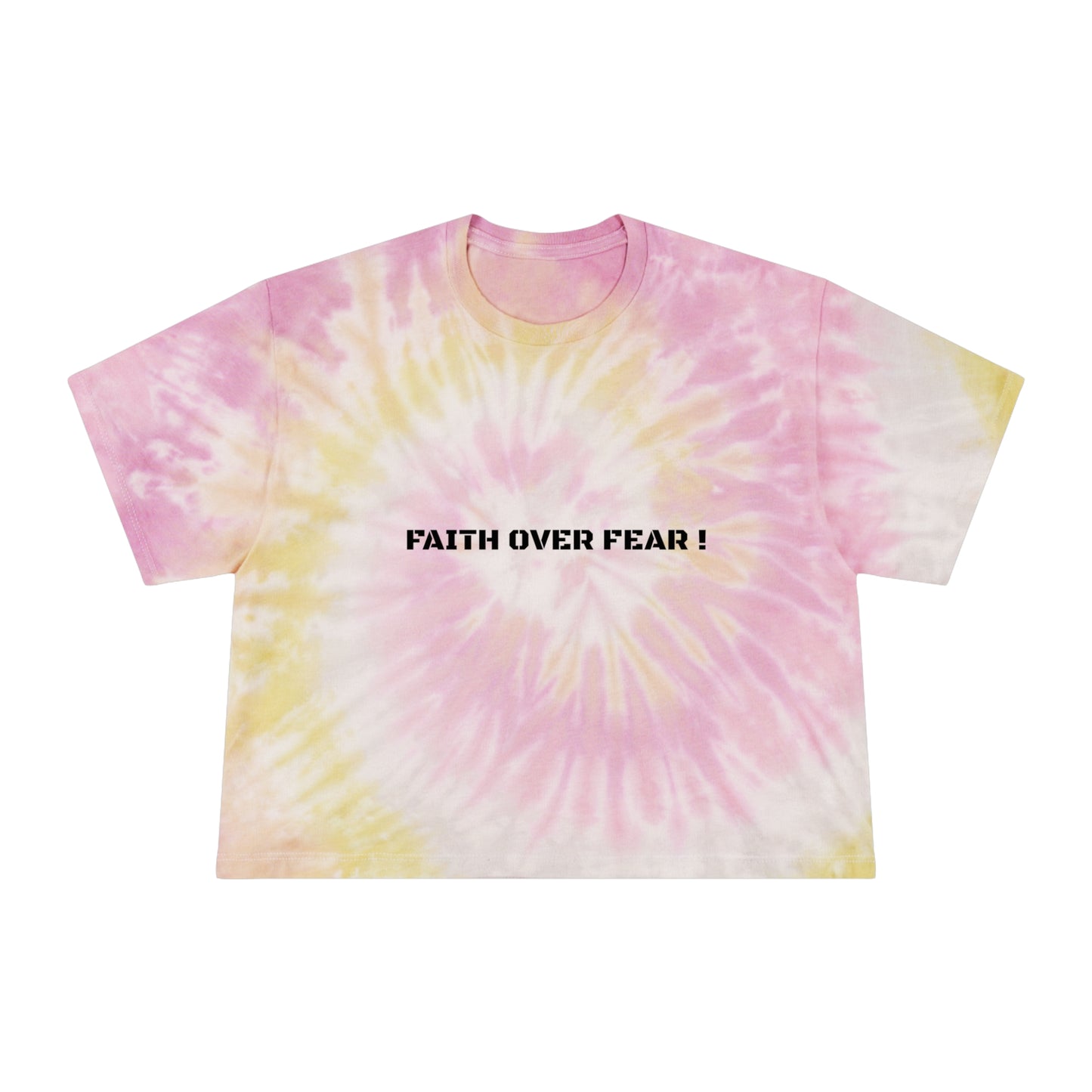 FOF Women's Tie-Dye Crop Tee