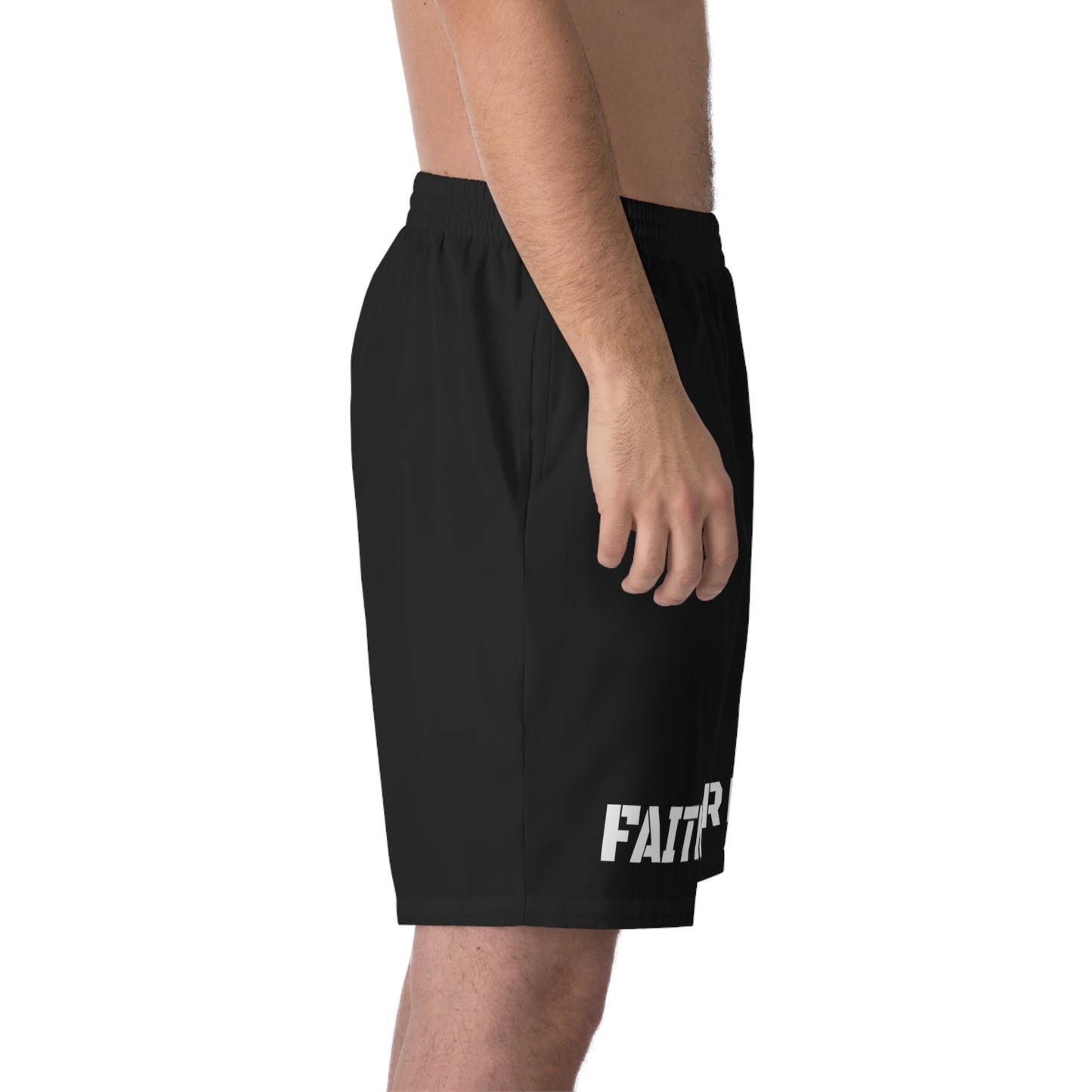 FOF Men's Elastic Beach Shorts (AOP)