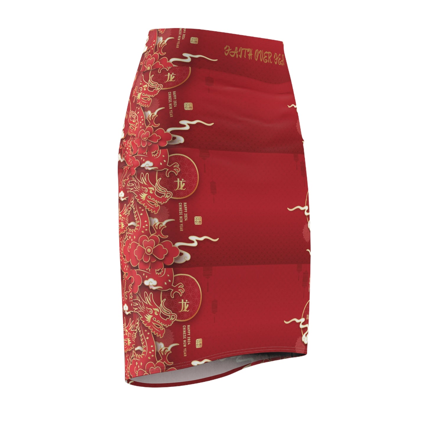 FOF Women's Pencil Skirt (AOP)