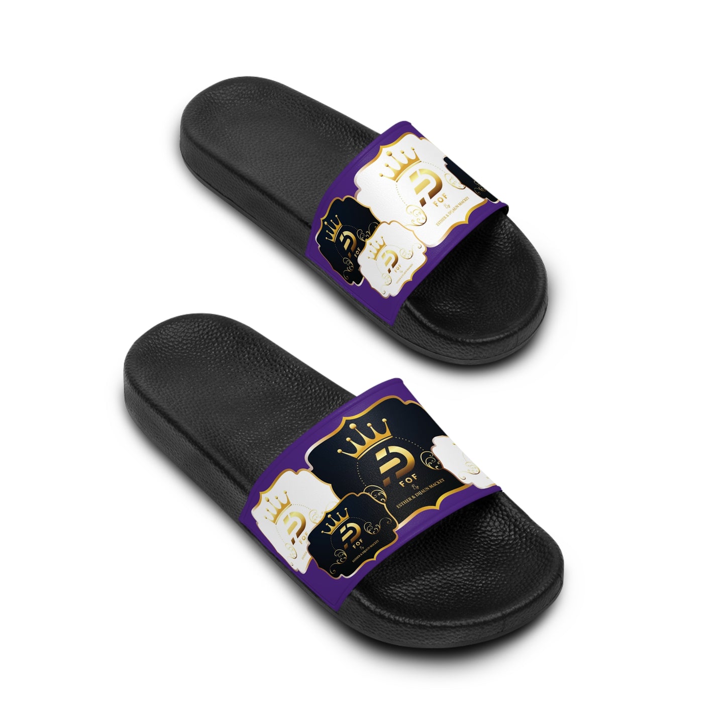 PURPLE FOF Slide Sandals