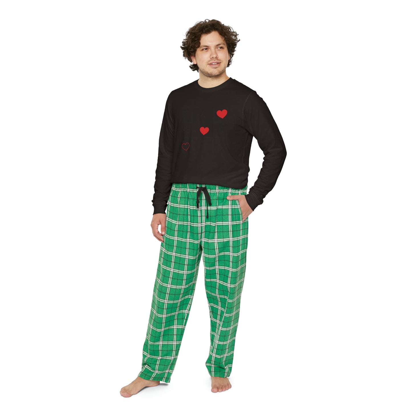 FOF Men's Long Sleeve Pajama Set