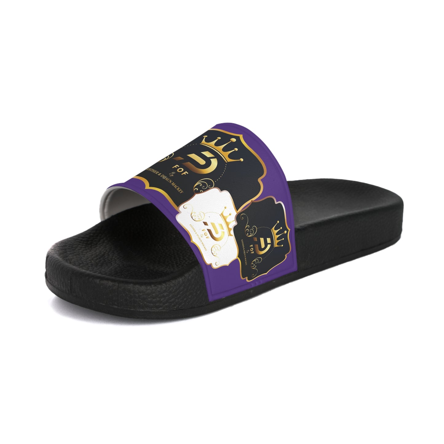 PURPLE FOF Slide Sandals