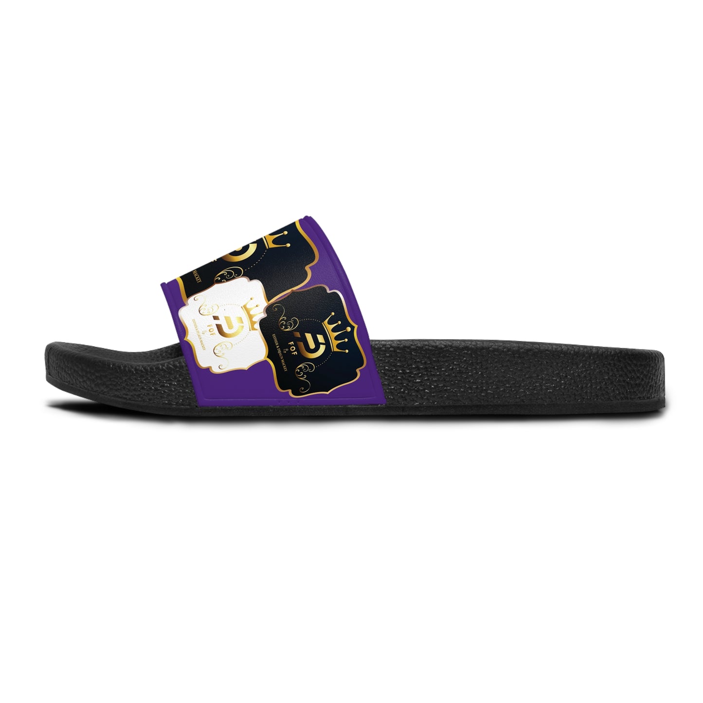 PURPLE FOF Slide Sandals