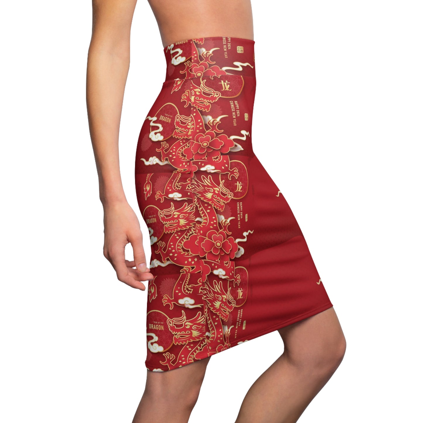 FOF Women's Pencil Skirt (AOP)