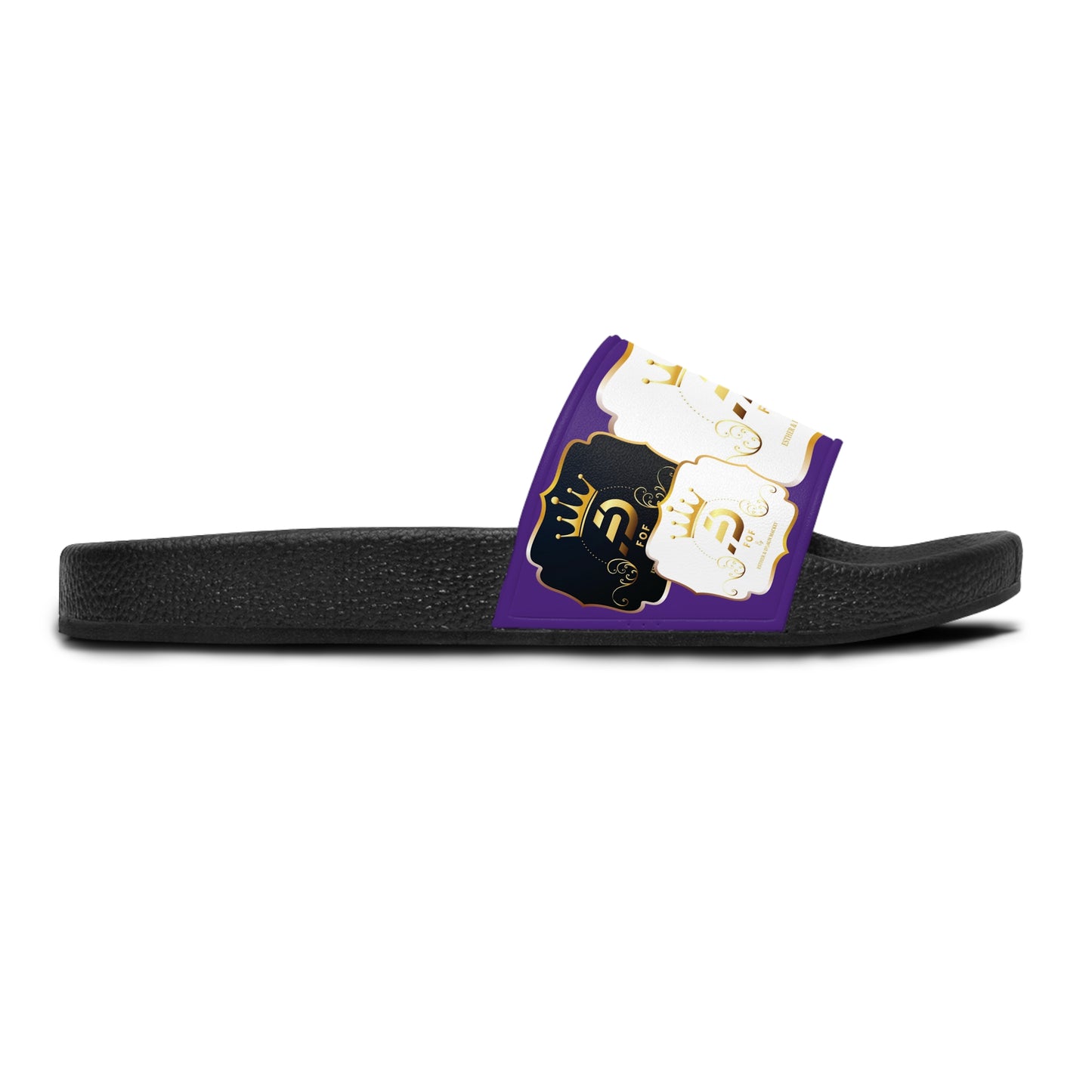 PURPLE FOF Slide Sandals