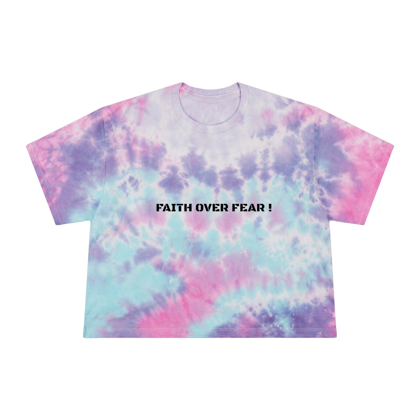 FOF Women's Tie-Dye Crop Tee