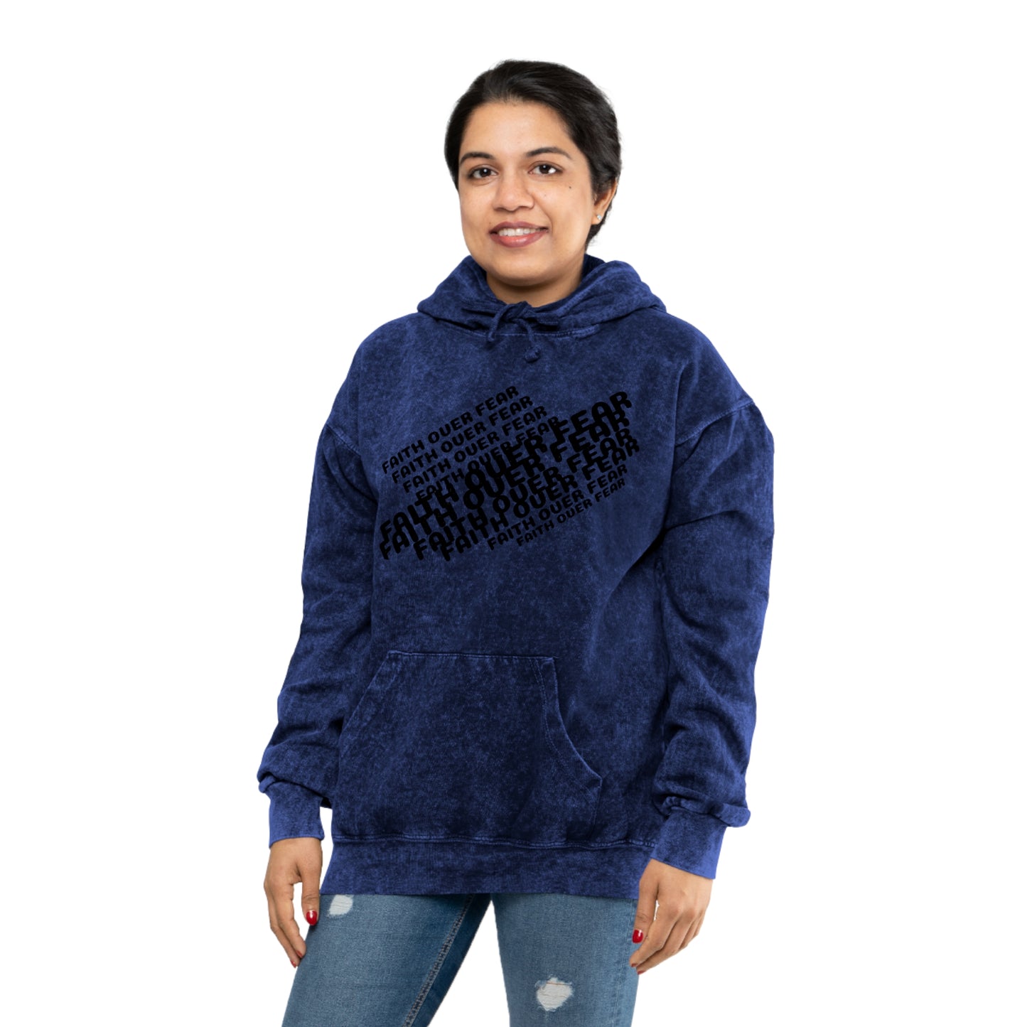 FOF Unisex Mineral Wash Hoodie