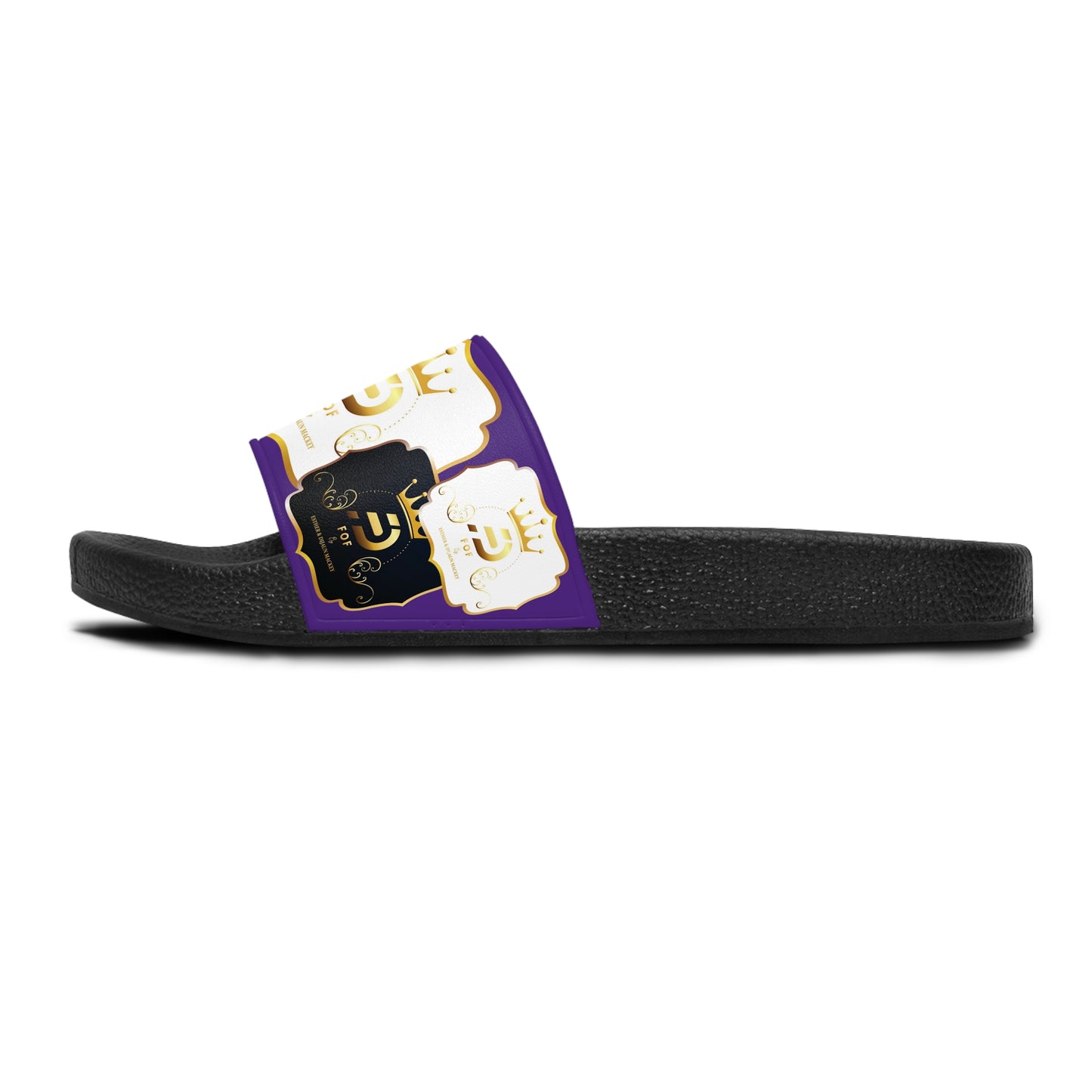 PURPLE FOF Slide Sandals