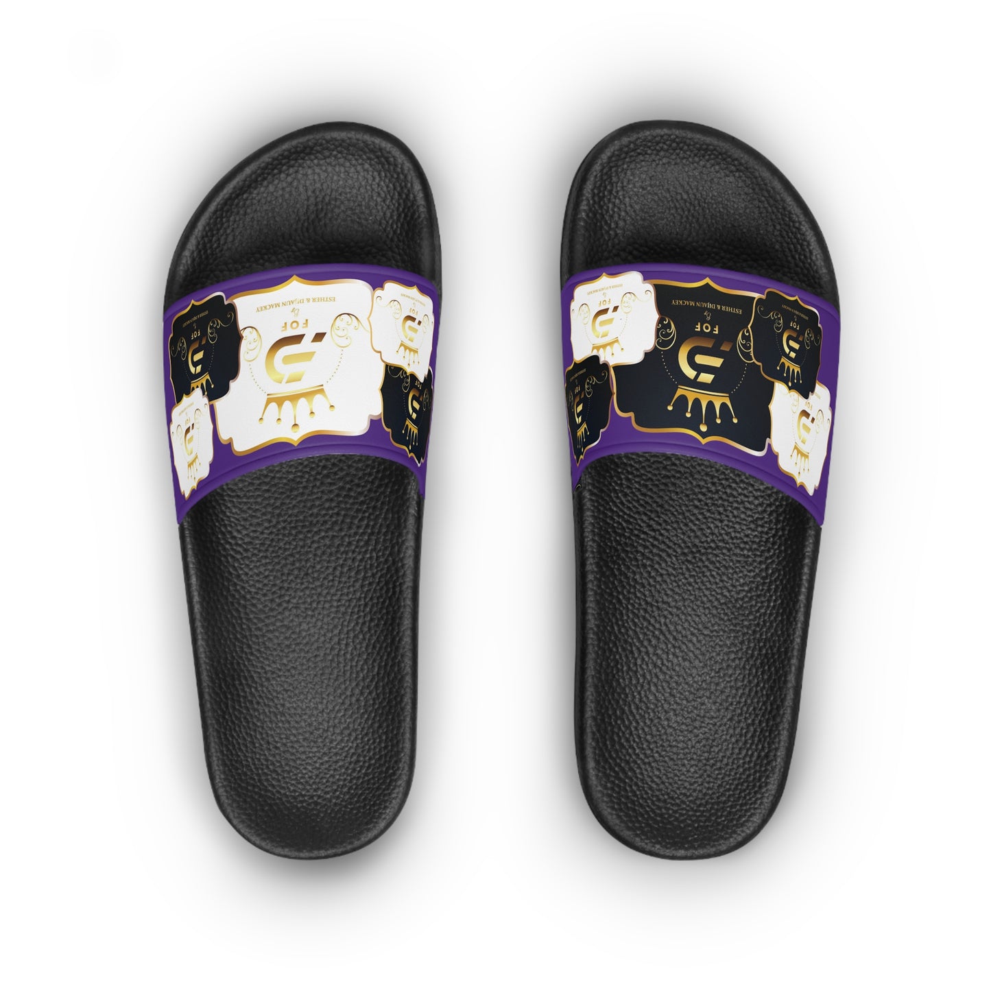 PURPLE FOF Slide Sandals