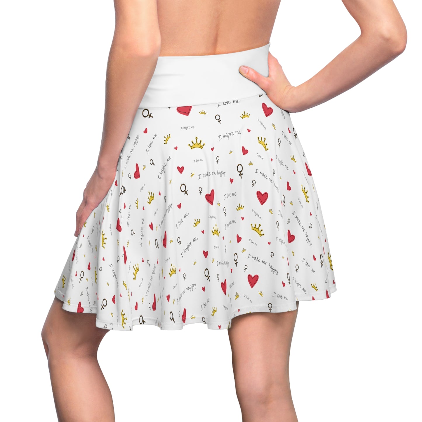 FOF Women's Skater Skirt (AOP)