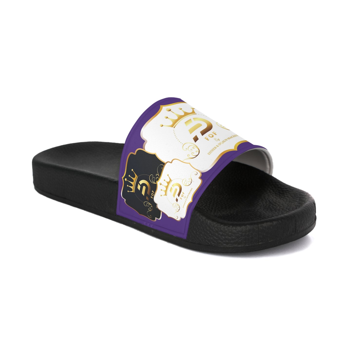 PURPLE FOF Slide Sandals